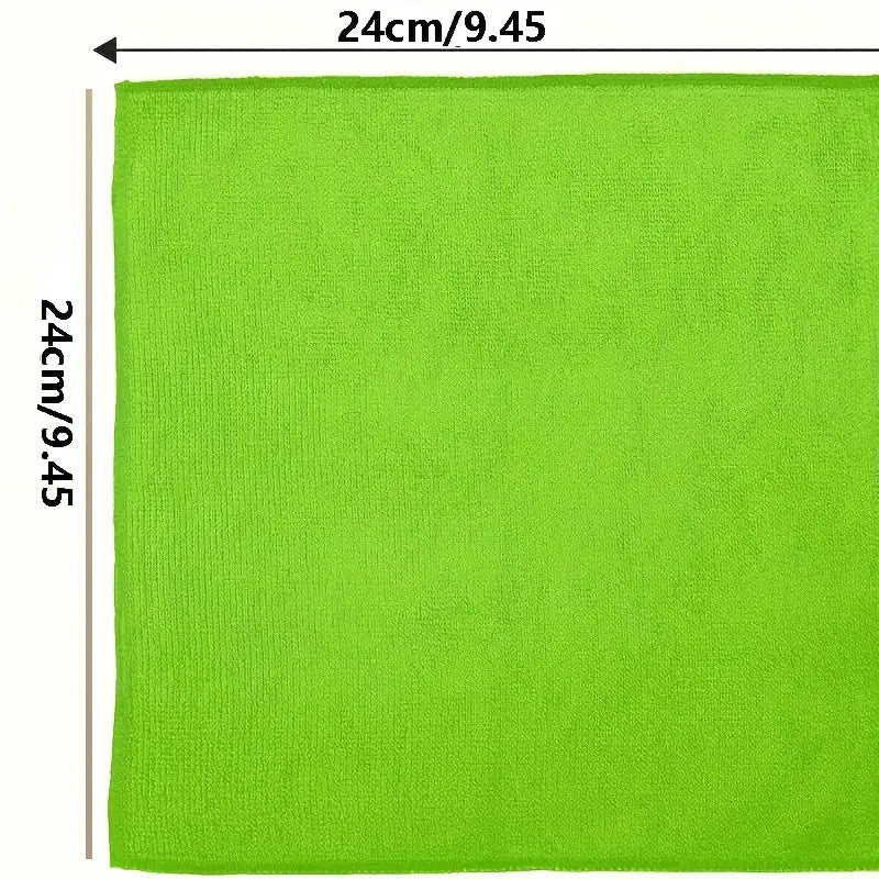 10-Piece Microfibre Cleaning Cloth Set – Only £5.00